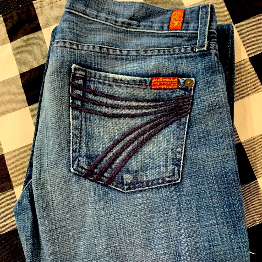 7 for all mankind womens jeans. 29 L